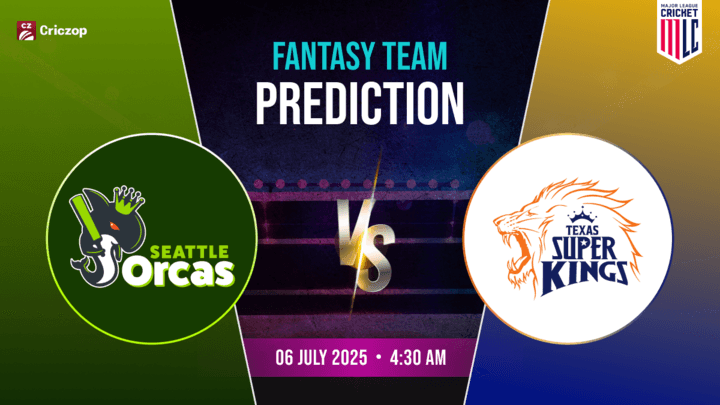 MLC 2025 - SOR vs TSK: Dream11 Prediction