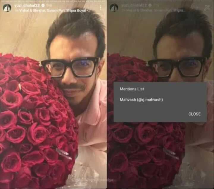 Yuzvendra Chahal's Instagram Post